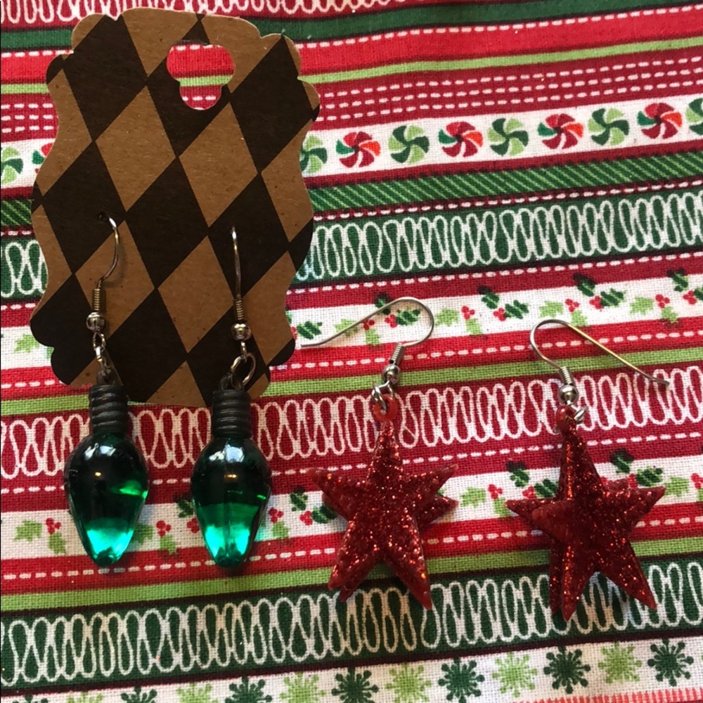 Christmas earrings!